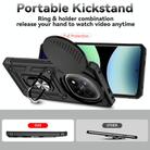 For Redmi Note 14 Pro+ 5G Global Sliding Camshield Holder Phone Case(Black) - 3