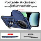For Redmi Note 14 Pro+ 5G Global Sliding Camshield Holder Phone Case(Blue) - 3