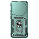 For Redmi Note 14 Pro+ 5G Global Sliding Camshield Holder Phone Case(Green) - 2