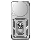 For Redmi Note 14 Pro+ 5G Global Sliding Camshield Holder Phone Case(Silver) - 2