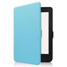 For KOBO Nia 6 inch Solid Color Horizontal Flip TPU + PU Leather Case, with Holder / Wake-up Function(Sky Blue) - 2