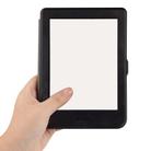 For KOBO Nia 6 inch Solid Color Horizontal Flip TPU + PU Leather Case, with Holder / Wake-up Function(Grey) - 3