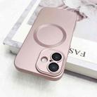 For iPhone 16 Pro Max Metallic Paint CD Texture MagSafe TPU Phone Case(Pink) - 2