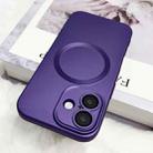 For iPhone 16 Pro Metallic Paint CD Texture MagSafe TPU Phone Case(Dark Purple) - 2