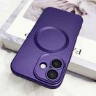 For iPhone 13 Pro Max Metallic Paint CD Texture MagSafe TPU Phone Case(Dark Purple) - 2