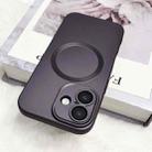 For iPhone 11 Pro Max Metallic Paint CD Texture MagSafe TPU Phone Case(Grey) - 2
