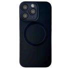 For iPhone 11 Pro Max Metallic Paint CD Texture MagSafe TPU Phone Case(Black) - 1