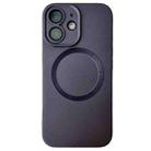For iPhone 11 Metallic Paint CD Texture MagSafe TPU Phone Case(Grey) - 1