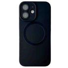 For iPhone 11 Metallic Paint CD Texture MagSafe TPU Phone Case(Black) - 1