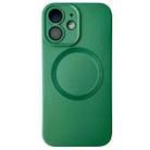 For iPhone 11 Metallic Paint CD Texture MagSafe TPU Phone Case(Green) - 1