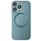 For iPhone 11 Pro Metallic Paint CD Texture MagSafe TPU Phone Case(Sierra Blue) - 1