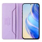 For Tecno Spark 30C 5G / Pop 9 5G RC01 Dual-Folded Magnetic Suction RFID Leather Phone Case(Light Purple) - 3