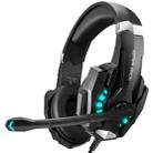 KOTION EACH G9000 Pro On-Ear Gaming Headset with Mic, Cable Length: About 2.1m(Black) - 1