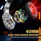 KOTION EACH G9000 Pro On-Ear Gaming Headset with Mic, Cable Length: About 2.1m(Camouflage Grey) - 2
