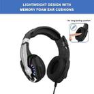 KOTION EACH G9000 Plus On-Ear Gaming Headset with Mic, Length: About 2.1m(Black) - 3