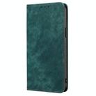 For Redmi Note 14 4G 163.25mm RFID Anti-theft Brush Magnetic Leather Phone Case(Green) - 2