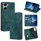 For Redmi Turbo 4 RFID Anti-theft Brush Magnetic Leather Phone Case(Green) - 1