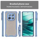 For Redmi Note 14 Pro+ 5G Armor Glaze PC Hybrid TPU Phone Case(Blue) - 2