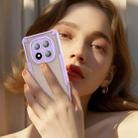For Redmi Note 14 Pro+ 5G Armor Glaze PC Hybrid TPU Phone Case(Purple) - 3