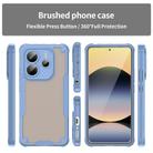 For Redmi Note 14 5G Global Armor Glaze PC Hybrid TPU Phone Case(Blue) - 2