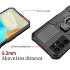 For Samsung Galaxy S24 Ultra 5G Armor Warrior Shockproof PC + TPU Phone Case(Grey) - 3