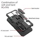 For Samsung Galaxy S25 Ultra 5G Armor Warrior Shockproof PC + TPU Phone Case(Black) - 2
