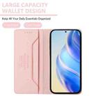 For Realme 10 Pro+ 5G RC01 Dual-Folded Magnetic Suction RFID Leather Phone Case(Pink) - 3