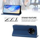 For Realme 14 Pro 5G RC01 Dual-Folded Magnetic Suction RFID Leather Phone Case(Dark Blue) - 3