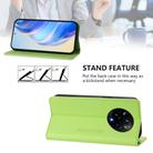 For Realme 14 Pro+ 5G RC01 Dual-Folded Magnetic Suction RFID Leather Phone Case(Grass Green) - 3