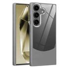 For Samsung Galaxy S24+ 5G Litchi Texture TPU Hybrid Acrylic Phone Case(Grey) - 1