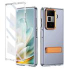 For Honor Magic Vs3 Ice-Cold Holder PC Hybrid TPU Phone Case(Orange) - 1