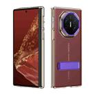 For Huawei Mate XT Ultimate Ice-Cold Holder PC Hybrid TPU Phone Case(Purple) - 1