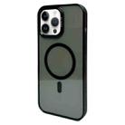 For iPhone 13 Pro Metal Lens Frame MagSafe Phone Case(Black) - 1