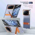 For Xiaomi Mix Fold 4 Ice-Cold Holder PC Hybrid TPU Phone Case(Orange) - 2