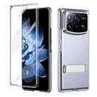 For Xiaomi Mix Fold 4 Ice-Cold Holder PC Hybrid TPU Phone Case(Silver) - 1