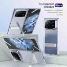 For Xiaomi Mix Fold 4 Ice-Cold Holder PC Hybrid TPU Phone Case(Silver) - 2