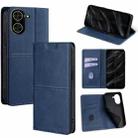 For Redmi A5 4G 171.7mm Cow Texture Magnetic Leather Phone Case(Blue) - 1