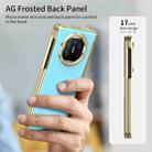 For Huawei Mate X5 Integrated AG Frosted Vacuum Plating Phone Case(Ice Blue) - 2