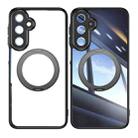 For Samsung Galaxy A16 5G 360 Holder MagSafe Acrylic Hybrid TPU Phone Case(Black) - 2