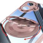 For Samsung Galaxy A06 4G 360 Holder MagSafe Acrylic Hybrid TPU Phone Case(Pink) - 3