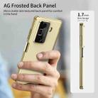 For Honor Magic Vs3 Integrated AG Frosted Vacuum Plating Phone Case(Gold) - 2