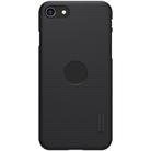 For iPhone SE 2022 / SE 2020 / 8 / 7 NILLKIN Frosted Concave-convex Texture PC Case with Logo Cutout(Black) - 2