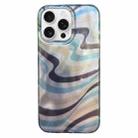 For iPhone 15 Pro Double Layer IMD Pattern TPU Phone Case(Contrast Stripes) - 1