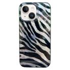 For iPhone 15 Double Layer IMD Pattern TPU Phone Case(Zebra Print) - 1