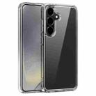 For Samsung Galaxy S25 5G Crystal Clear TPU Hybrid PC Phone Case(Transparent) - 1