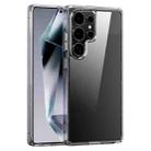 For Samsung Galaxy S25 Ultra 5G Crystal Clear TPU Hybrid PC Phone Case(Transparent) - 1