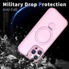 For iPhone 13 Pro Wing Series Gen2 MagSafe Metal Ring Holder Phone Case(Pink) - 3