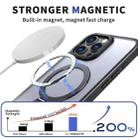 For iPhone 12 Pro Max Wing Series Gen2 MagSafe Metal Ring Holder Phone Case(Black) - 2