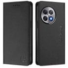 For OnePlus Ace 2 Pro RC01 Dual-Folded Magnetic Suction RFID Leather Phone Case(Black) - 2