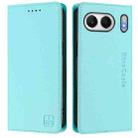 For OnePlus Nord 4 5G Global RC01 Dual-Folded Magnetic Suction RFID Leather Phone Case(Mint Green) - 2